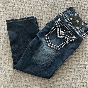 Miss Me Signature Cuffed Capri worn 2 time size 26
